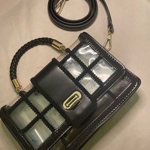 Cute mini purse with long strap if wanted